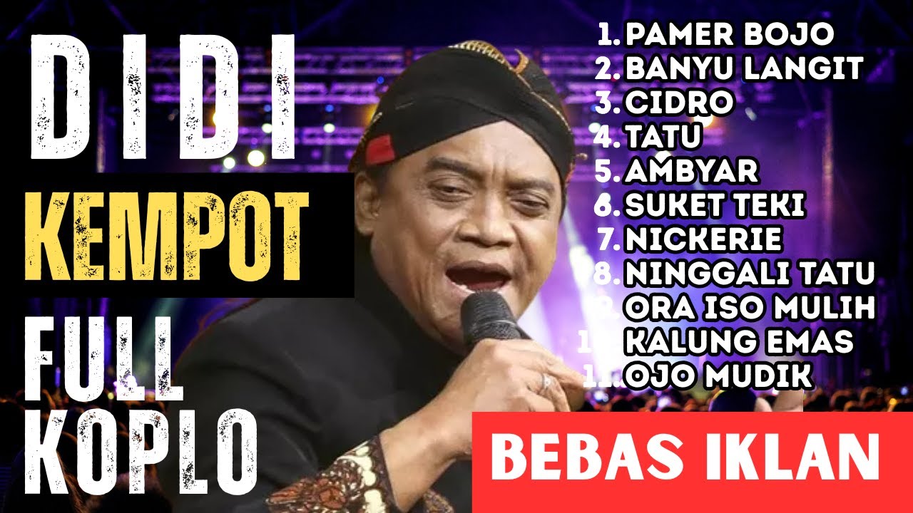 [ALBUM CAMPURSARI] DIDI KEMPOT KOPLO — Terbaik Sepanjang Masa — Album Nostalgia Termerdu & Tersyahdu