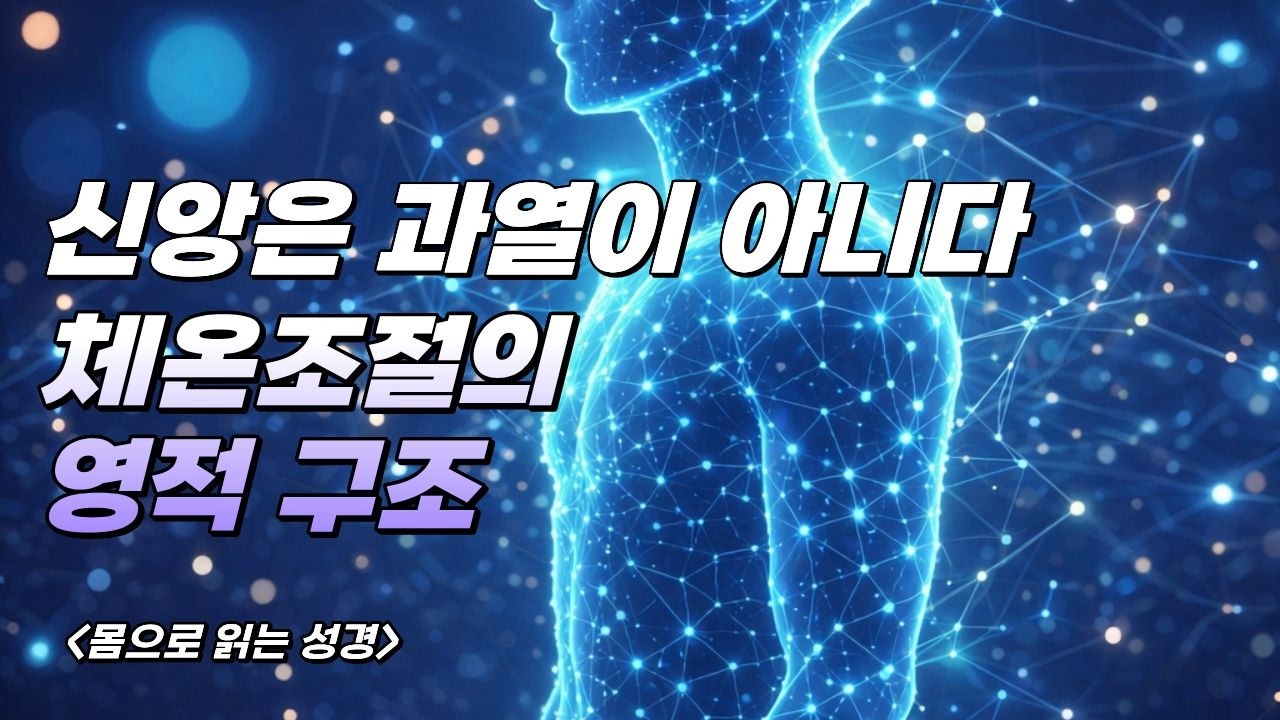 몸으로 읽는 성경(1) 균형을 명령하는 보이지 않는 중심, 체온조절