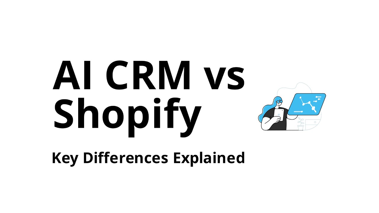 What is the difference between AI CRM and Shopify?