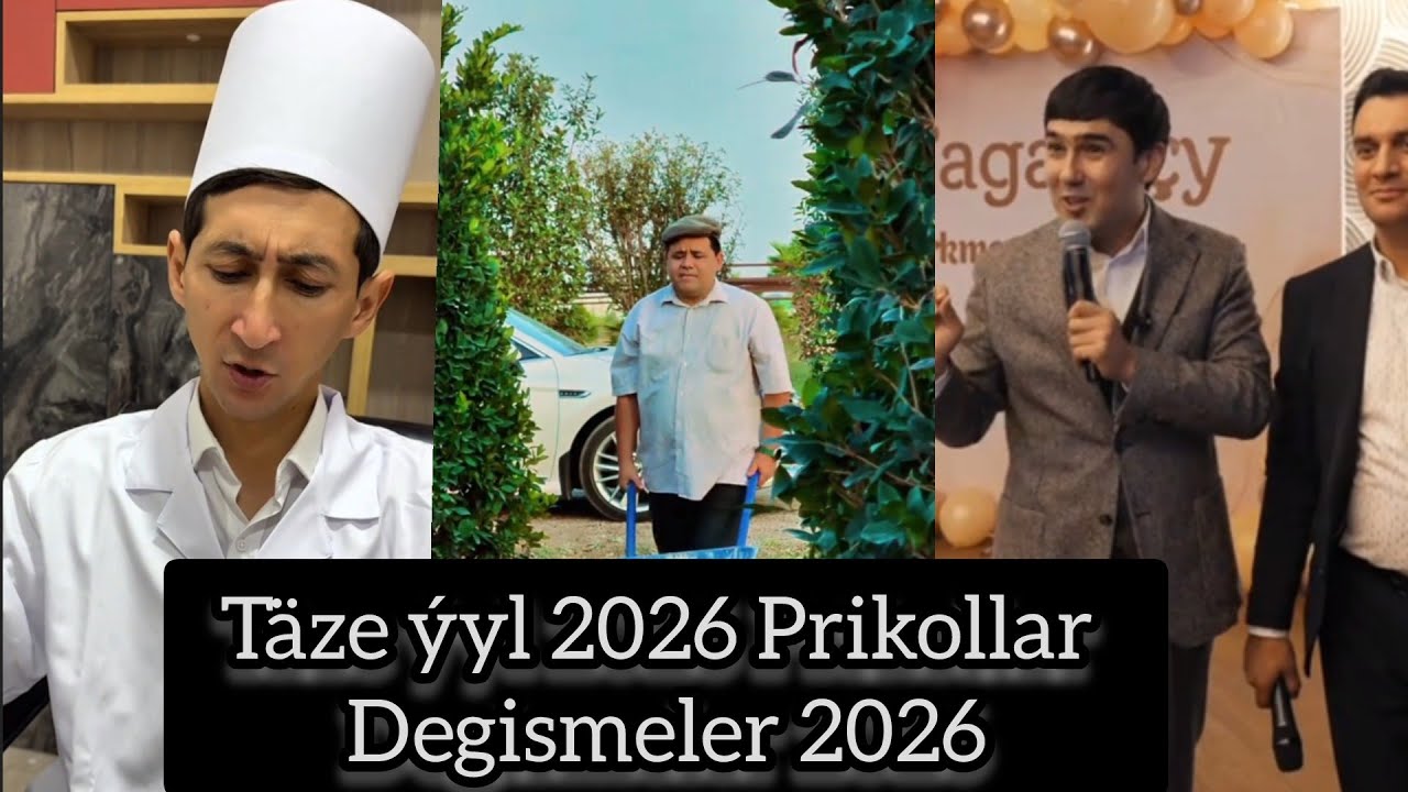 Taze ýyl 2026 prikollara Ýagsy Gosunow Turkmen prikol 2026