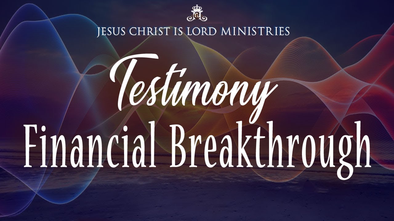 Maria's Testimony - Financial Breakthrough  Standing Firm On The Word Of God