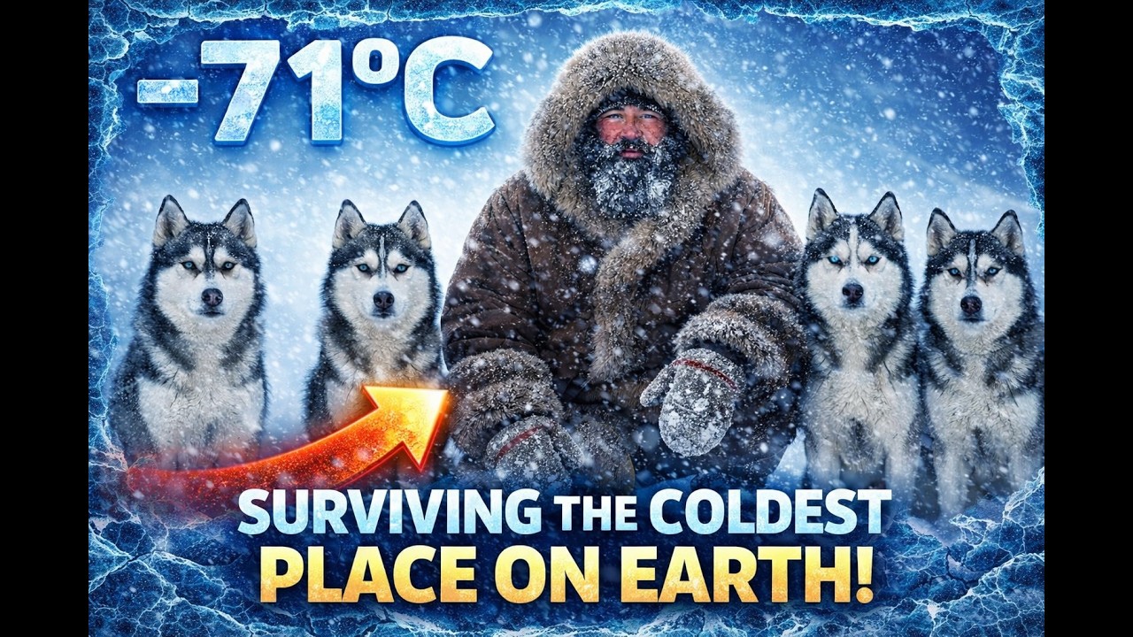 Life at -71°C in Siberian Wilderness ❄️ | 24 Hours With a Yakut Dog Trainer | Winter Survive