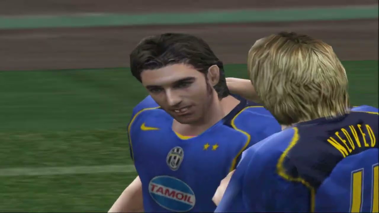 REVENGE 🔥 JUVENTUS X AC. MILAN (1080p60) Jersey blue Juve something lucky. #playstation2 #WE8 