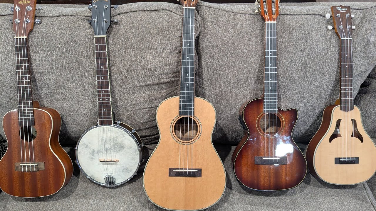 Ukulele Family Portrait