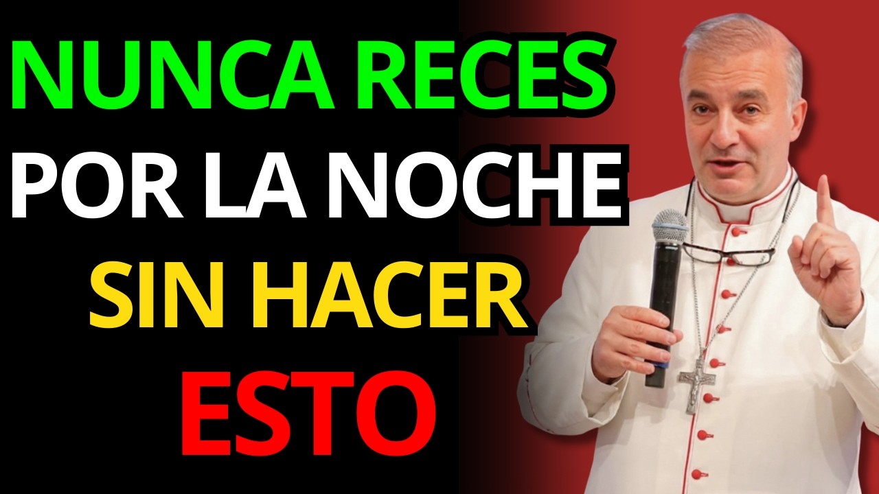Padre Ángel advierte: Orar de noche sin esto atrae ataques espirituales.