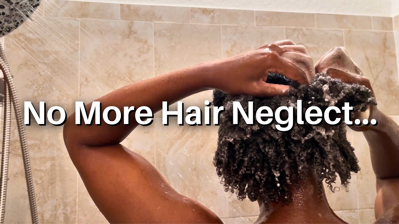 Short 4B/4C Natural Hair FULL Wash Day Routine for a Protective Style