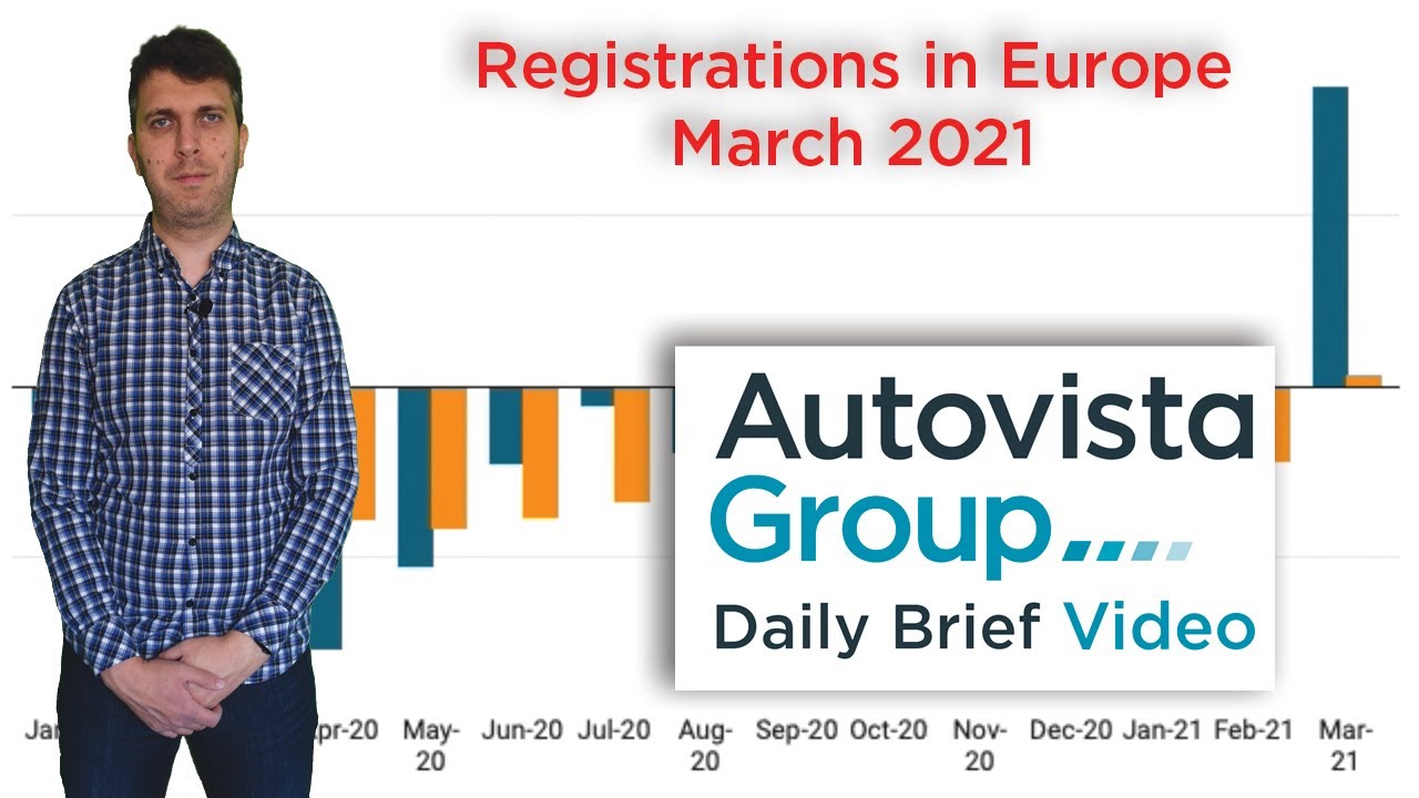 March 2021 new-car registrations in Europe