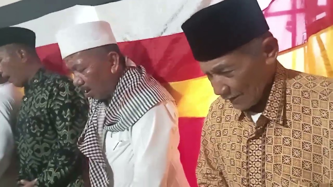 Baratik Tagak Di Aur Malintang Acara 7 hari Nenek Nur