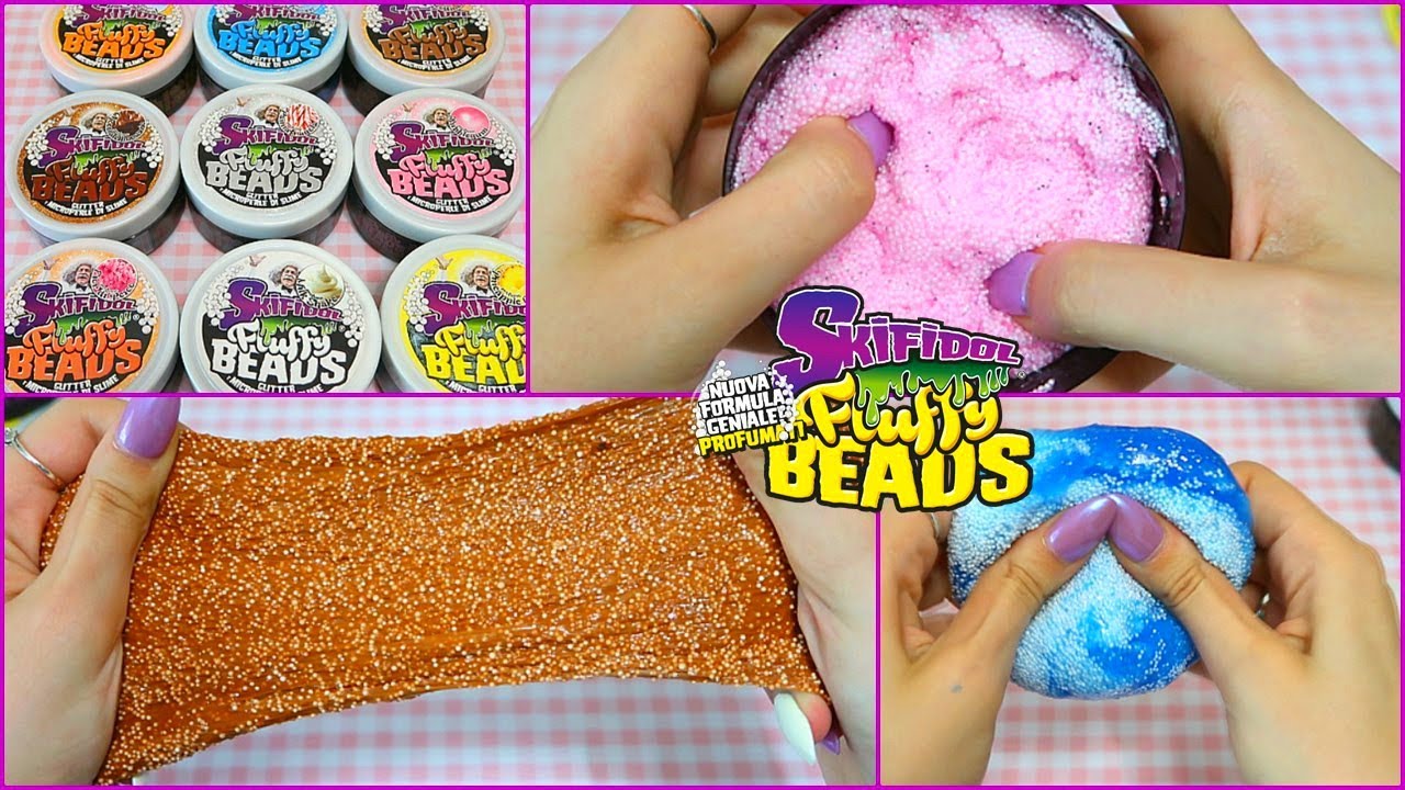 Recensione NUOVI Skifidol Fluffy Slime Beads con PARTI ASMR