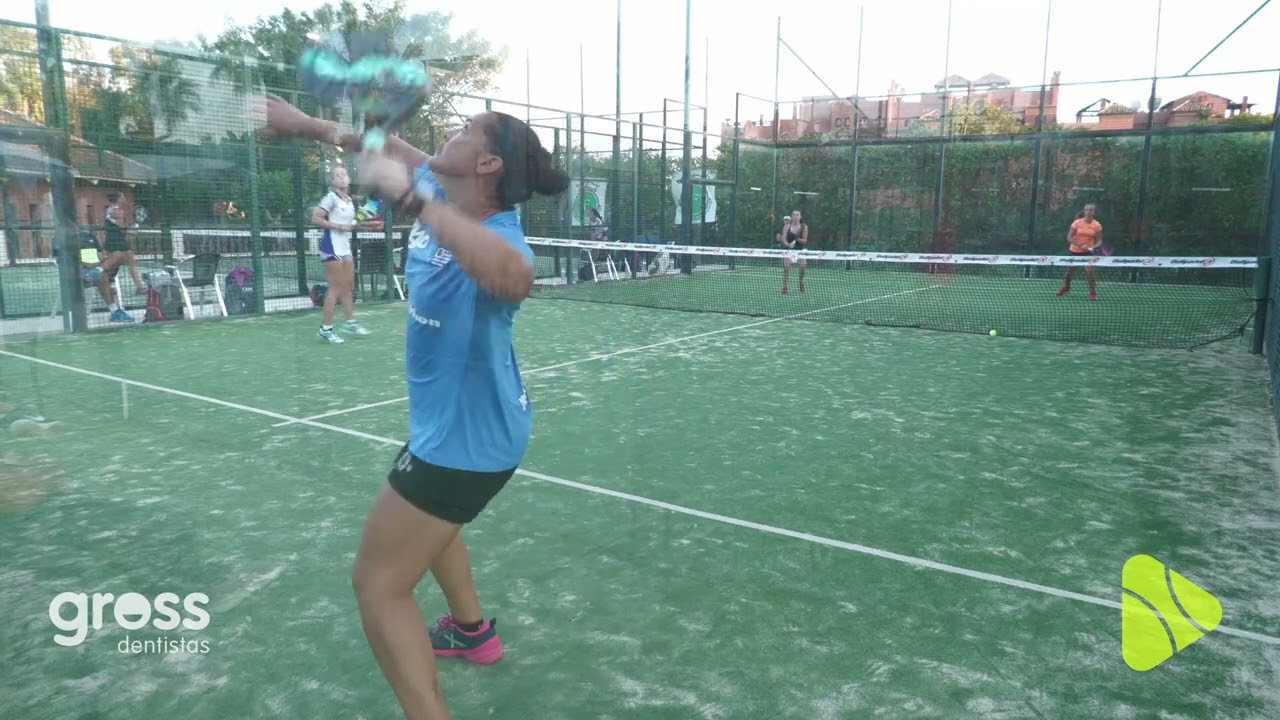 Vamos P&aacute;del. Andreina De Los Santos y Julia Polo contra Ainhoa G&oacute;mez y Raquel Eugenio .Fip 5100 FAP