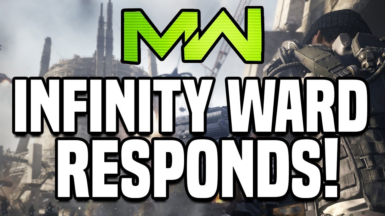INFINITY WARD RESPONDS TO HATE FROM NO MODERN WARFARE GAMEPLAY AT E3!