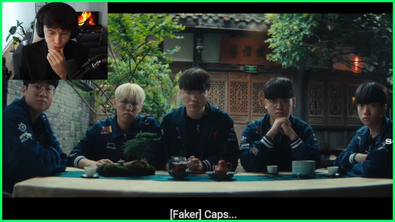 Caedrel Reacts To G2 VS T1 MSI Teaser