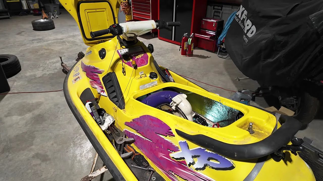 I Bought a $100 Jet Ski. Sat 20 Years | 1996 SeaDoo XP | Will It RUN? Will It SINK? #diy #seadoo