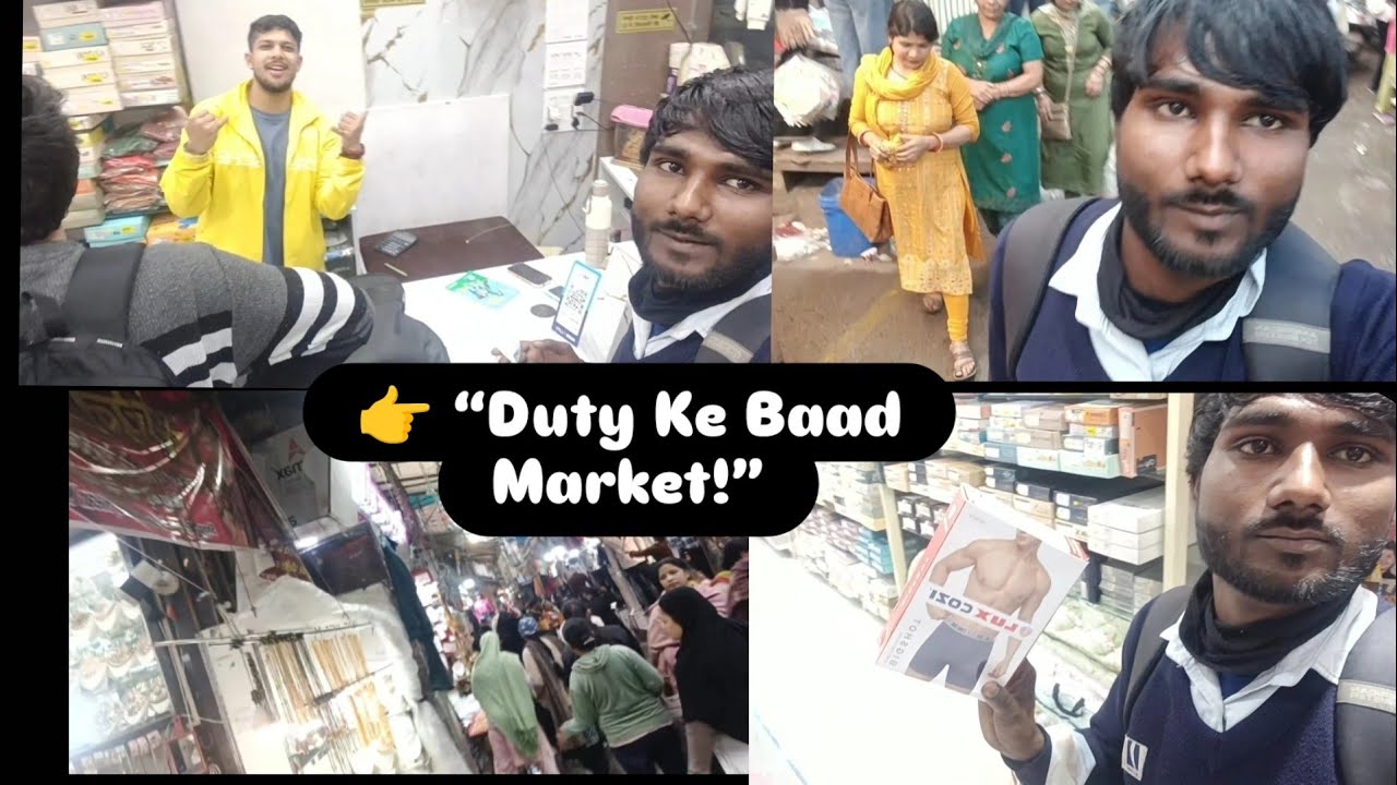  Bus Driver ka Aaj ka Market Vlog 🛍️ | Duty ke baad Shopping #viral #youtube #awadheshvlogs5300#vlog