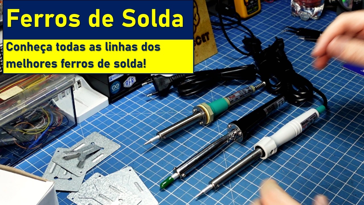 Ferros de Solda Hikari - Conheça toda a linha e suas diferenças - Apoio: #raisa