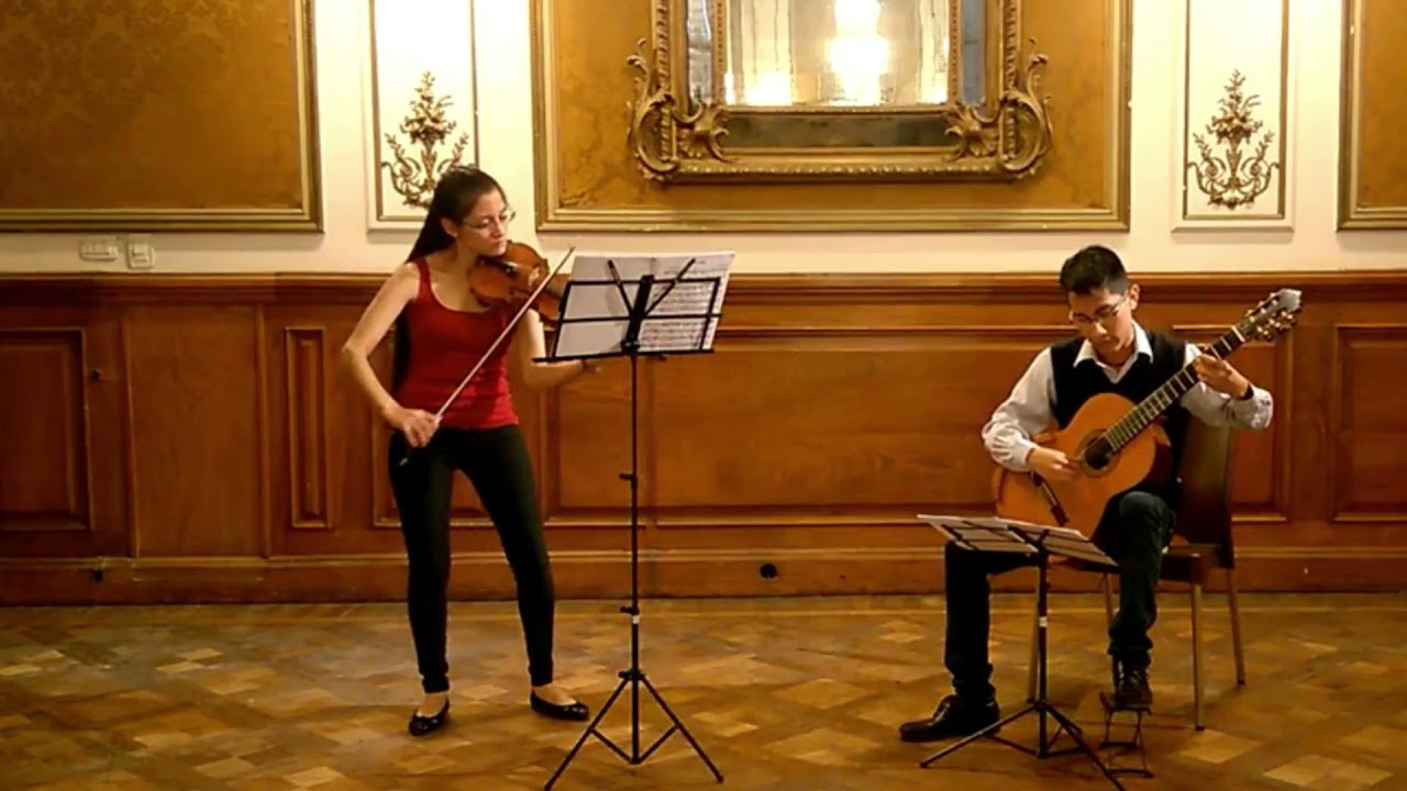 I. Allegro maestoso - Mauro Giulliani - Gran dúo concertante para violín y guitarra Op. 85.