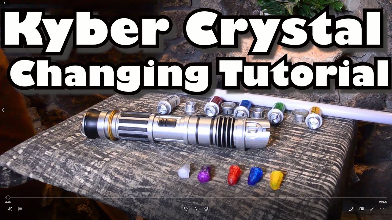 Kyber Crystal Change Savis Lightsaber Tutorial