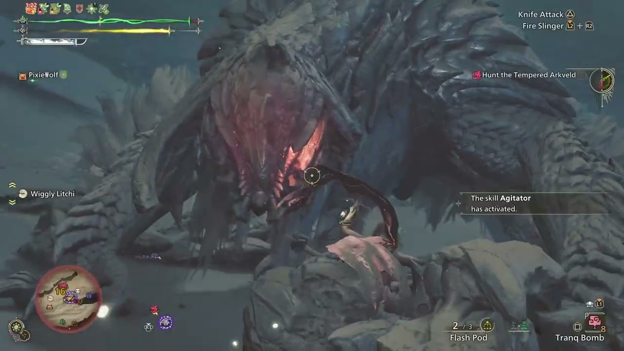 Mhwilds 8* tempered arkveld round 2