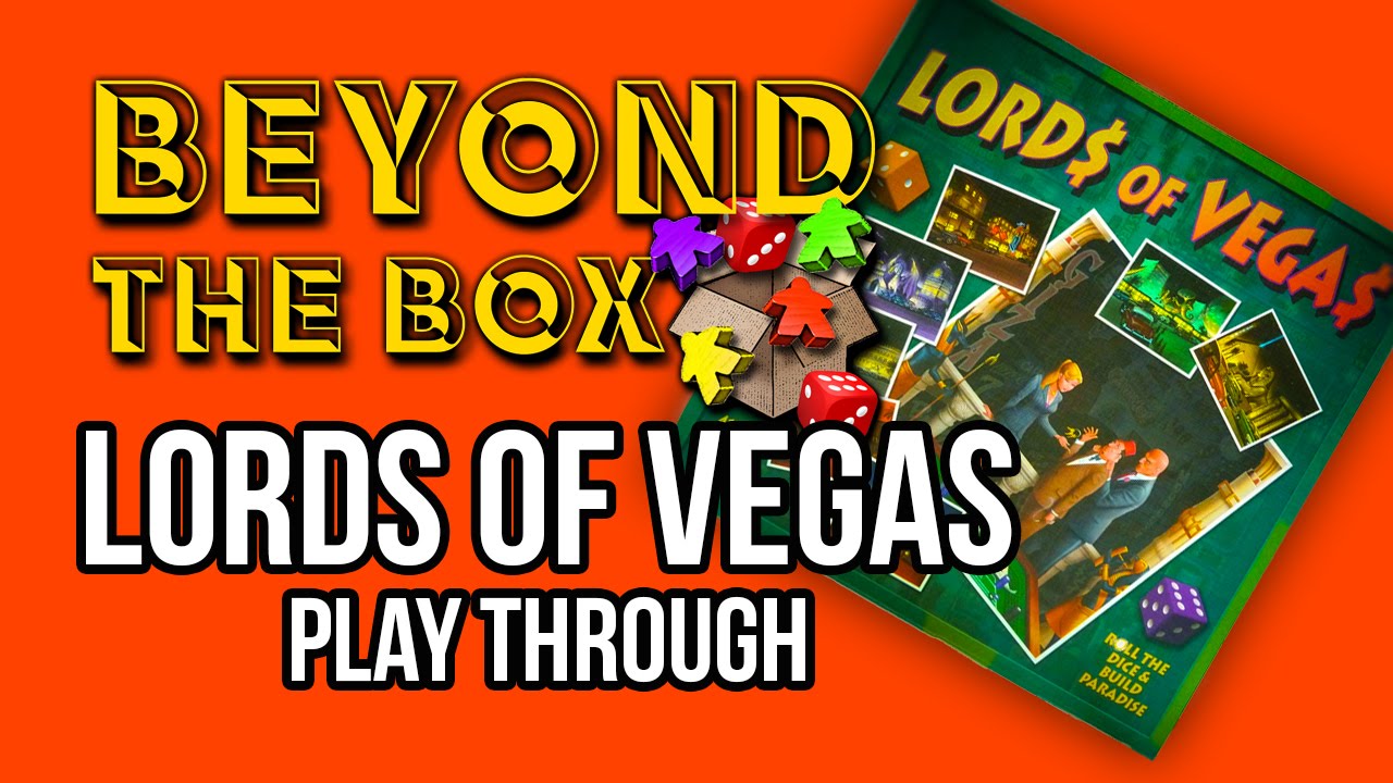 Lords of Vegas Board Game Playthrough: Beyond the Box Ep 2