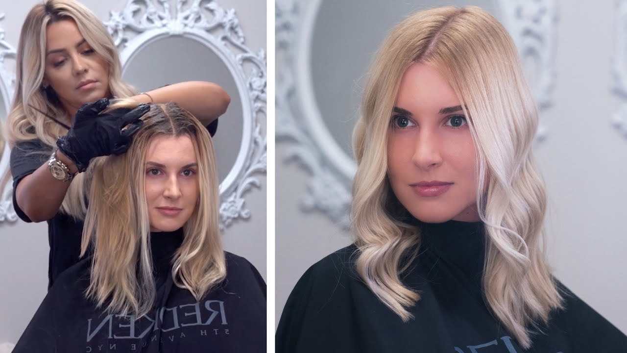 Damage free Root Touch Up & Hair Toning