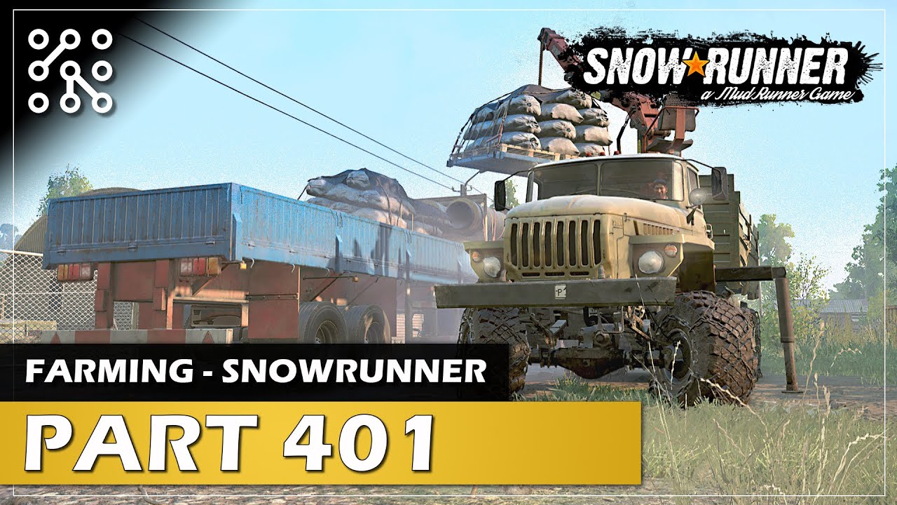 Můj rozvoz brambor EP401 | SNOWRUNNER CZ | Lets play | Česky