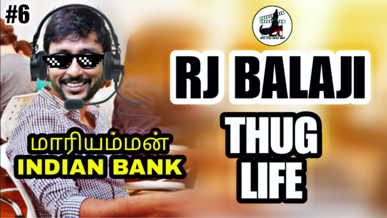 🤣🤣Card மேல உள்ள Number சொல்லு Sir!! RJ Balaji - THUG LIFE | Part 6 | Tamil | are you okay baby