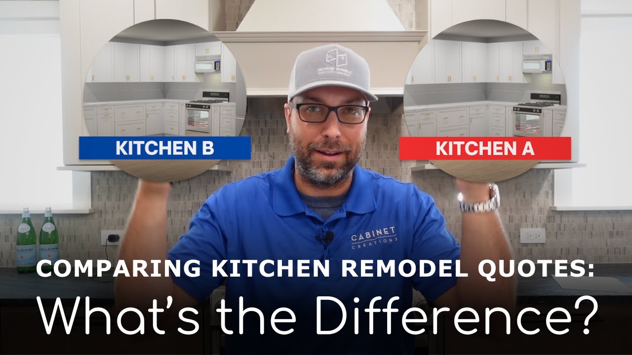 Comparing Kitchen Remodel Quotes: What's the Difference?