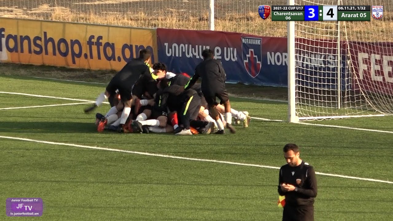 Charentsavan 06 (1-1, 3-4) Ararat 05 (06.11.21) CUP U-17 (1/32)