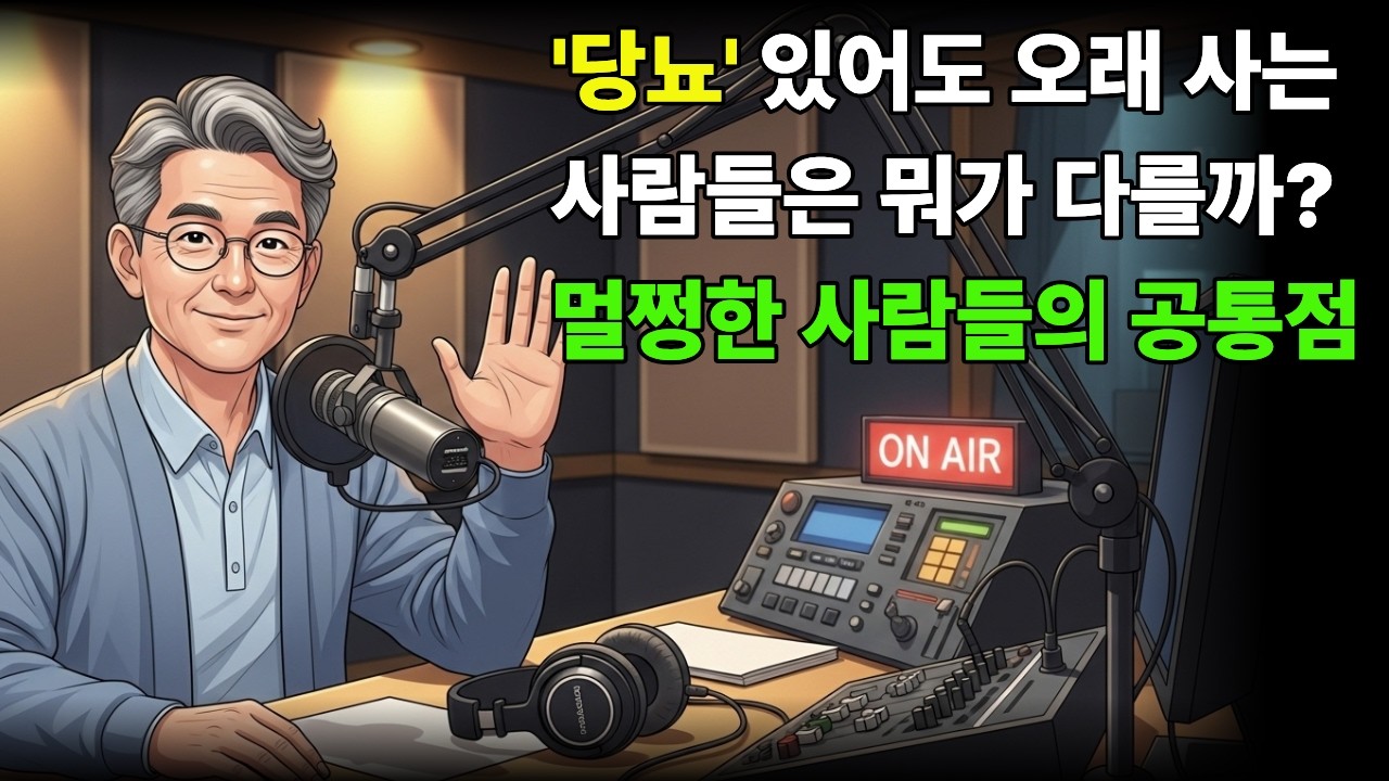 당뇨 있어도 오래 사는 사람들의 공통된 생활 습관