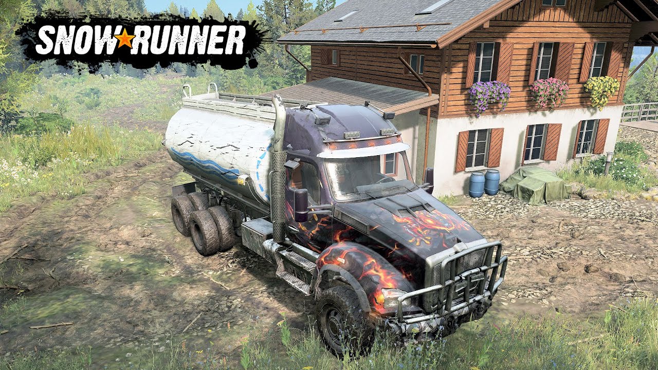 SnowRunner [PL] # 431 Kenworth Dual Pack - Test Kennego T880