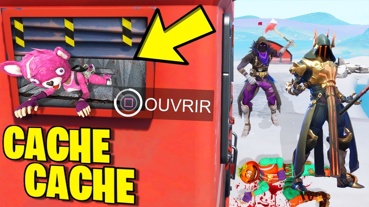 EPIC CACHETTE SAISON 7 !! (Cache Cache Fortnite)