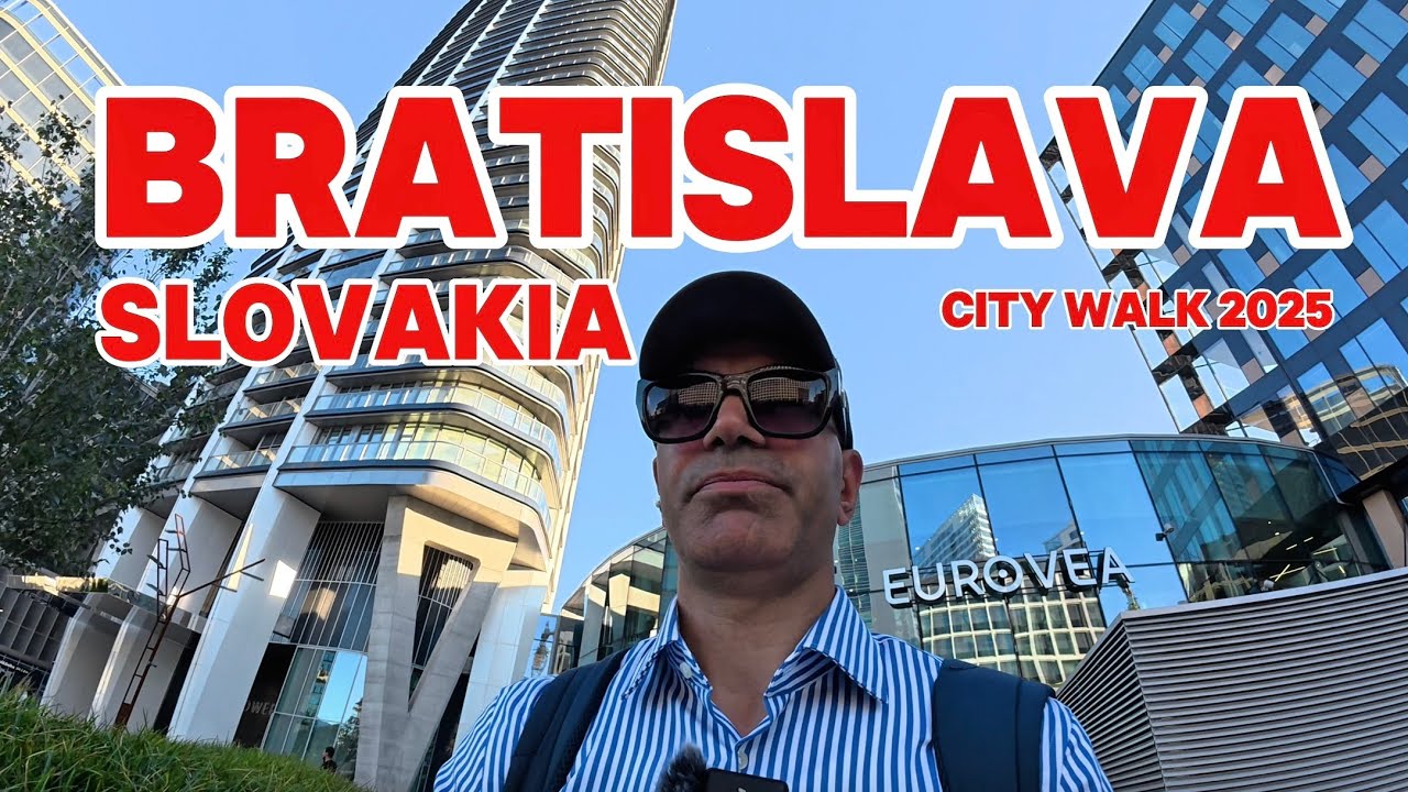 БРАТИСЛАВА — самая НЕДООЦЕНЕННАЯ столица Европы — Старый город, замок и торговые центры