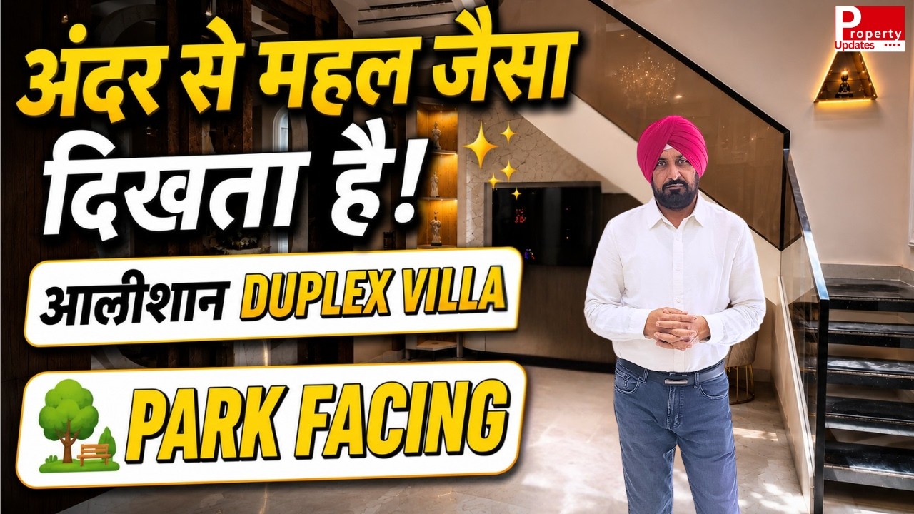 Luxury 5+1 BHK Duplex Villa | 200 SqYd Park Facing Kothi | Near Chandigarh |