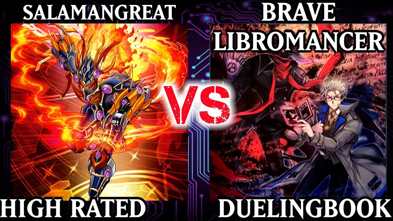 Salamangreat vs Brave Libromancer | POST Dimension Force | High Rated | Dueling Book