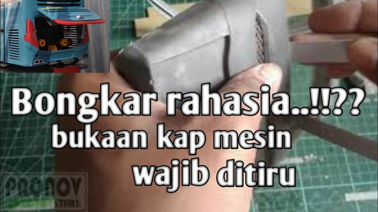cara mudah membuat engsel kap mesin
