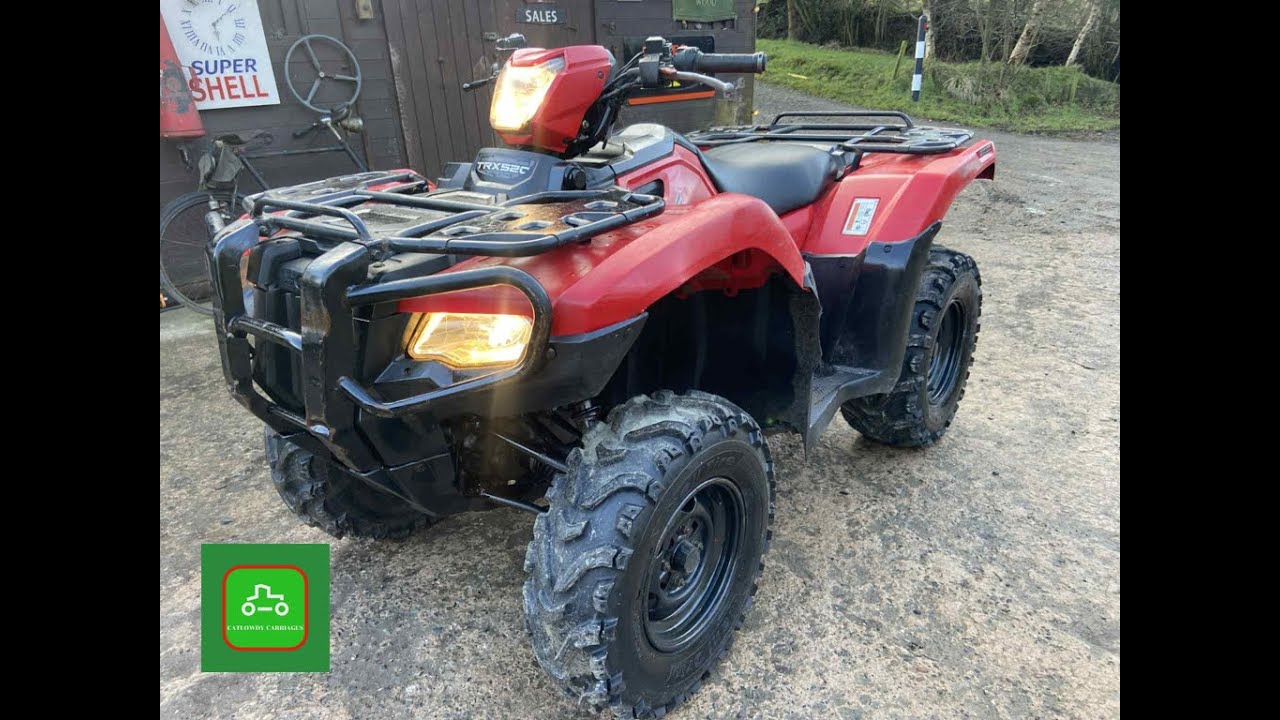 Квадроцикл HONDA TRX520 4X4 2020 года выпуска продается компанией www.catlowdycarriages.com