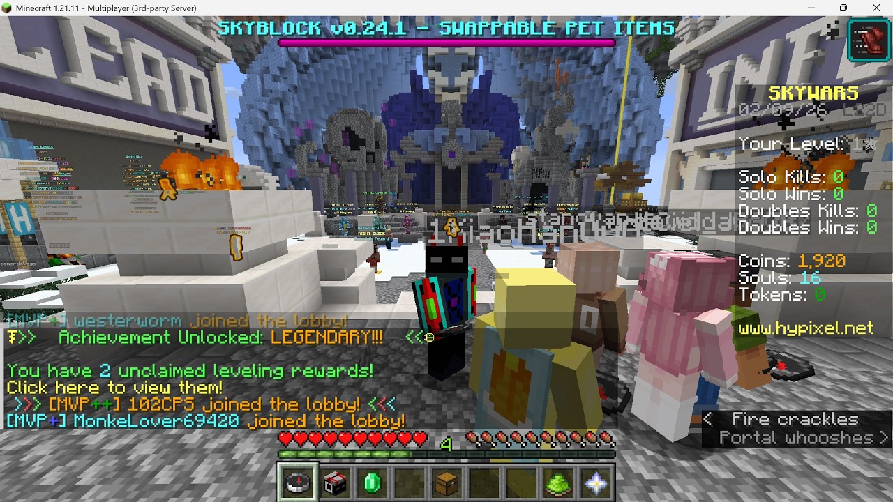 Minecraft Skywars