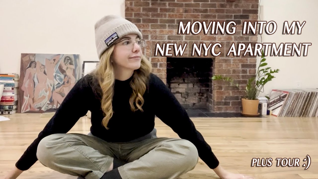 Moving into my new NYC apartment! Plus an *unfinished* apartment tour