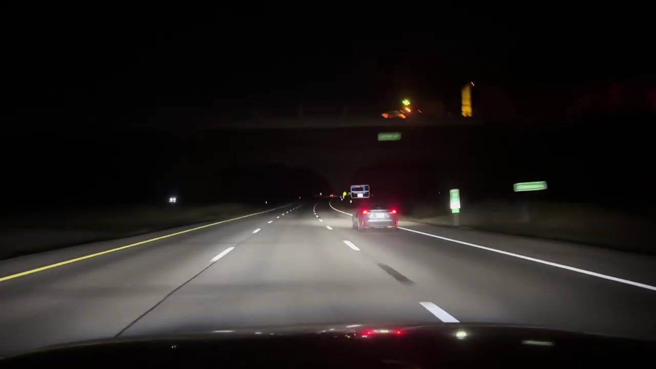 Calm Highway Drive ASMR - Adirondack north - Ride Along