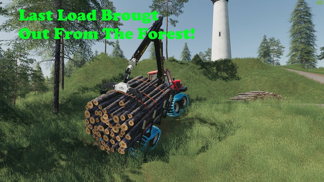 FS19 | Logging On Bergholmen | Well This Is The Last Load | Timelapse | S1 EP6