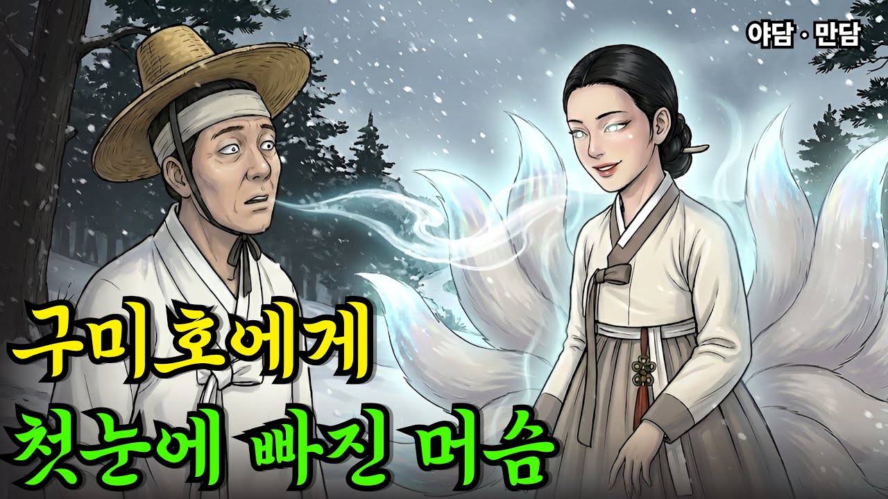 대관령에서 만난 구미호에게 홀려버린 머슴 |야담|옛날이야기|사연