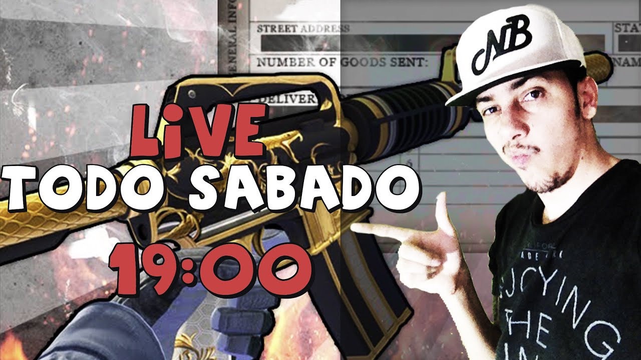 CS:GO I Salve seus putos! Live todo s&aacute;bado &agrave;s 19:00 I Sorteio do Bon&eacute;