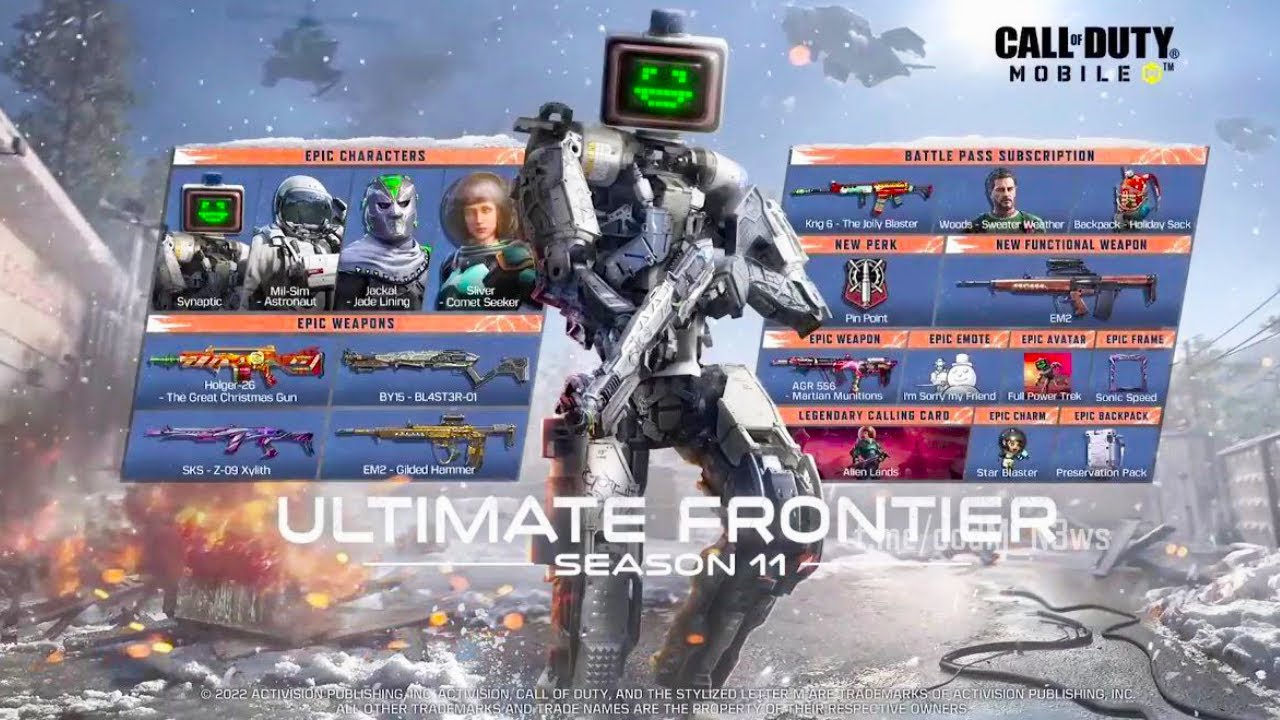 🔥Season 11 Battle Pass Trailer - COD Mobile