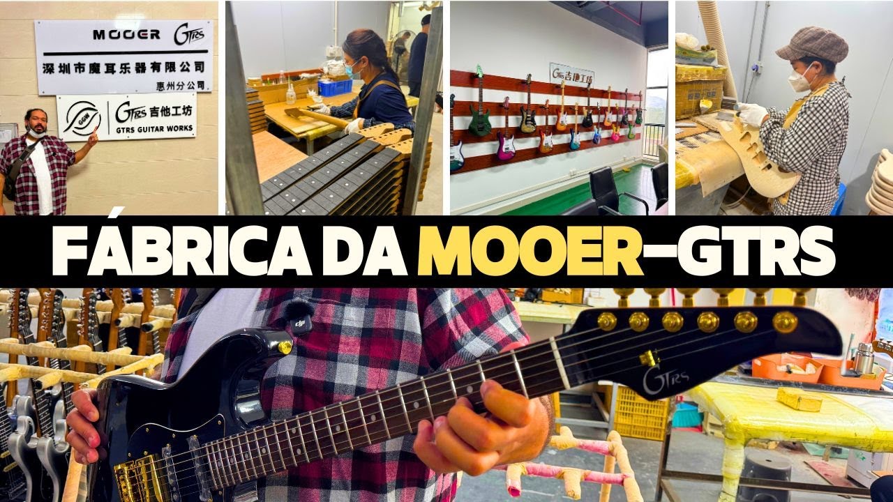 A FÁBRICA DE GUITARRAS DA MOOER