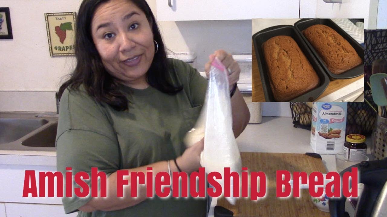 AMISH FRIENDSHIP BREAD RECIPE + 10 DAY PROCESS