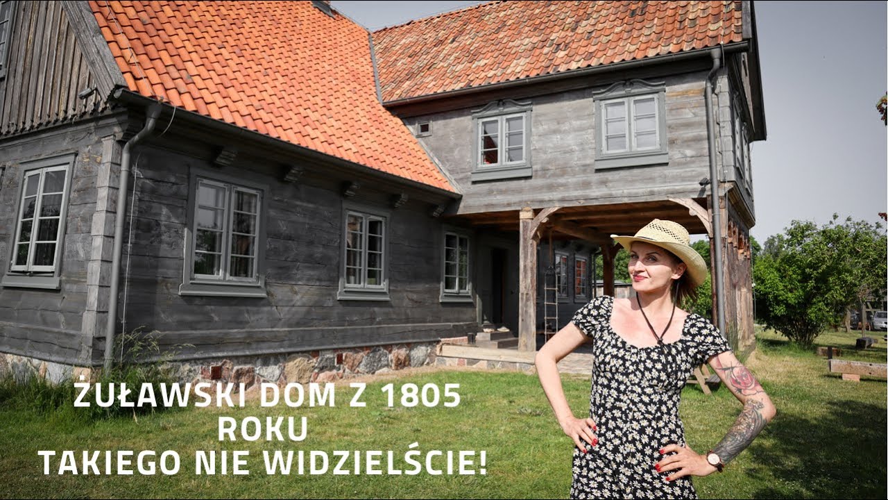 Remont zmienia życie! Ile trwała modernizacja domu z 1805r?Dom podcieniowy w Mikoszewie