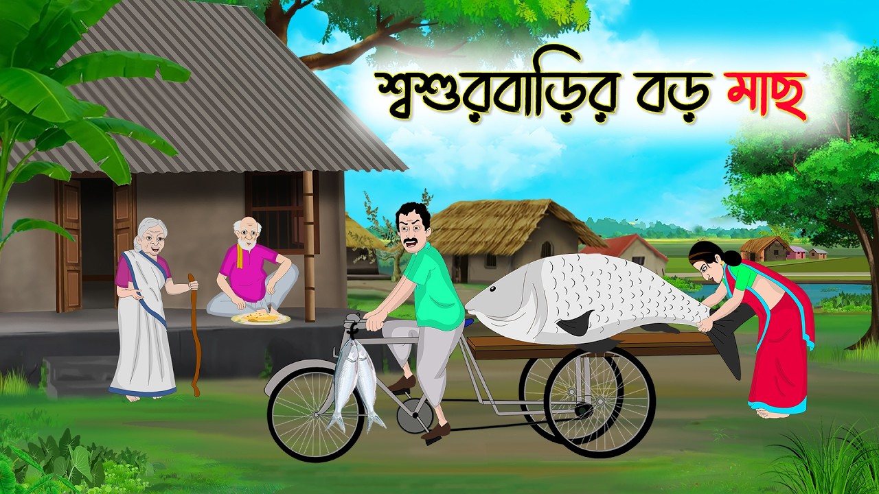 শ্বশুরবাড়ির বড় মাছ | Notun Bangla Golpo || Mojar Golpo | Thakumar Jhuli