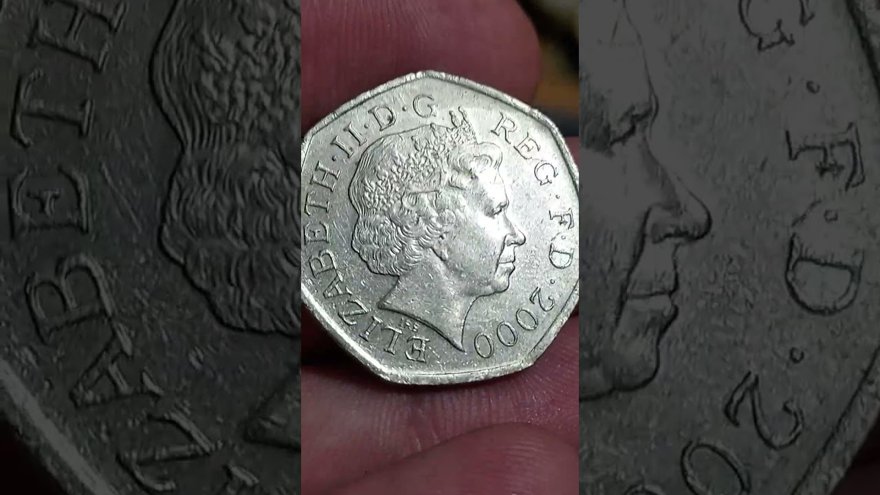 UK PUBLIC LIBRARIES 50p Coin - COIN OF THE DAY EP302 #shorts