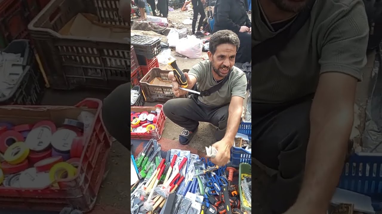 جوله فى سوق الجمعه السيده عاءشه اكبر سوق شعبى يوم الجمعه فى القاهرة 