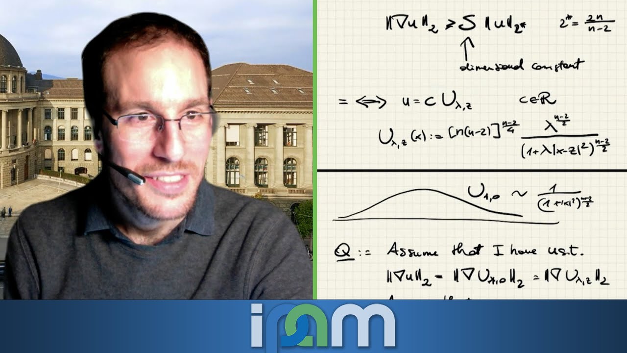 Alessio Figalli - Quantitative Stability in Geometric and Functional Inequalities - IPAM at UCLA